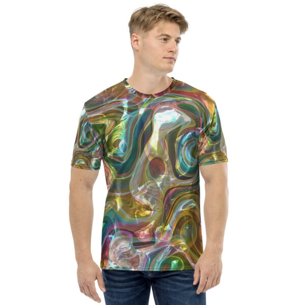 Men's t-shirt-abstract-multi-color-shirtyshirto-206